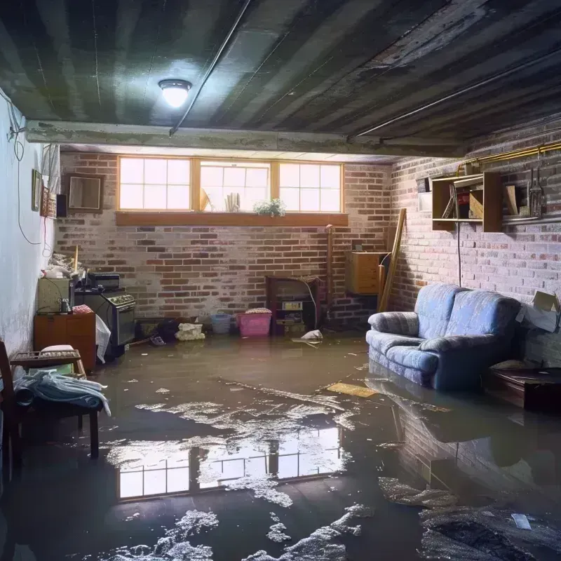 Flooded Basement Cleanup in Webberville, MI